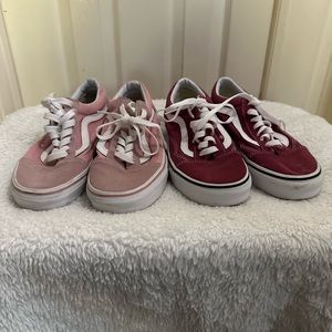 Women’s size 7 Vans.